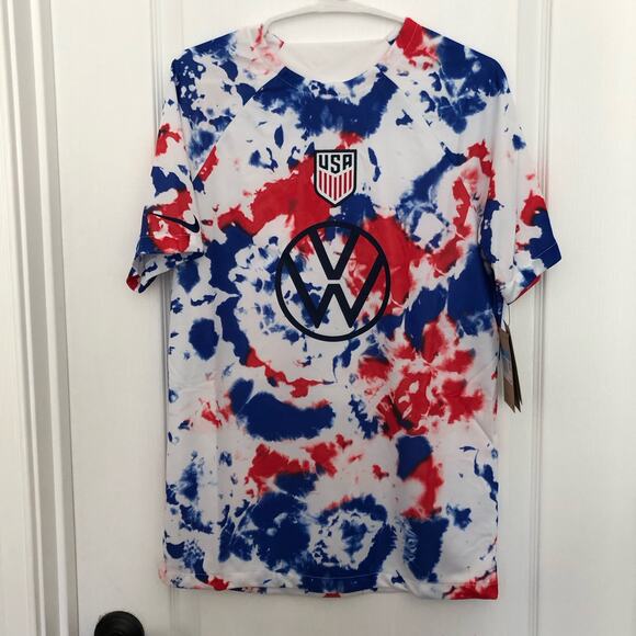 Nike USA Men's Pre-Match Top Jersey Size‎ XL Multi Dri-FIT World Cup VW Soccer - Picture 5 of 7